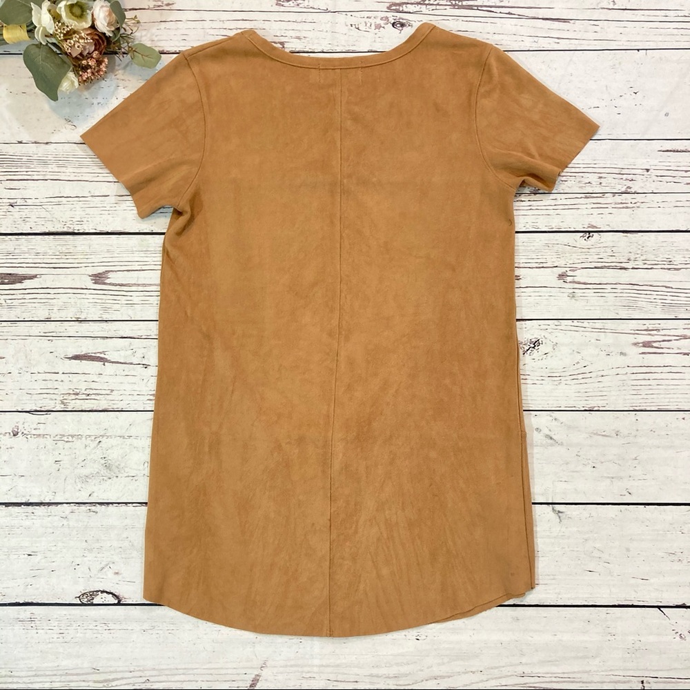 Minkpink faux suede shirt dress - Picture 8 of 9
